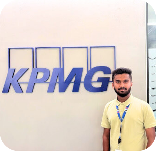 Sharath MS, CMA placed at KPMG